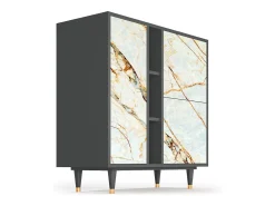 Aparador - 94х96х41 cm - BS5 - Arenay Marble, Antracita
