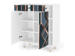 Aparador - 96х110х41 cm - BS6 - Ashy 1920', Blanco