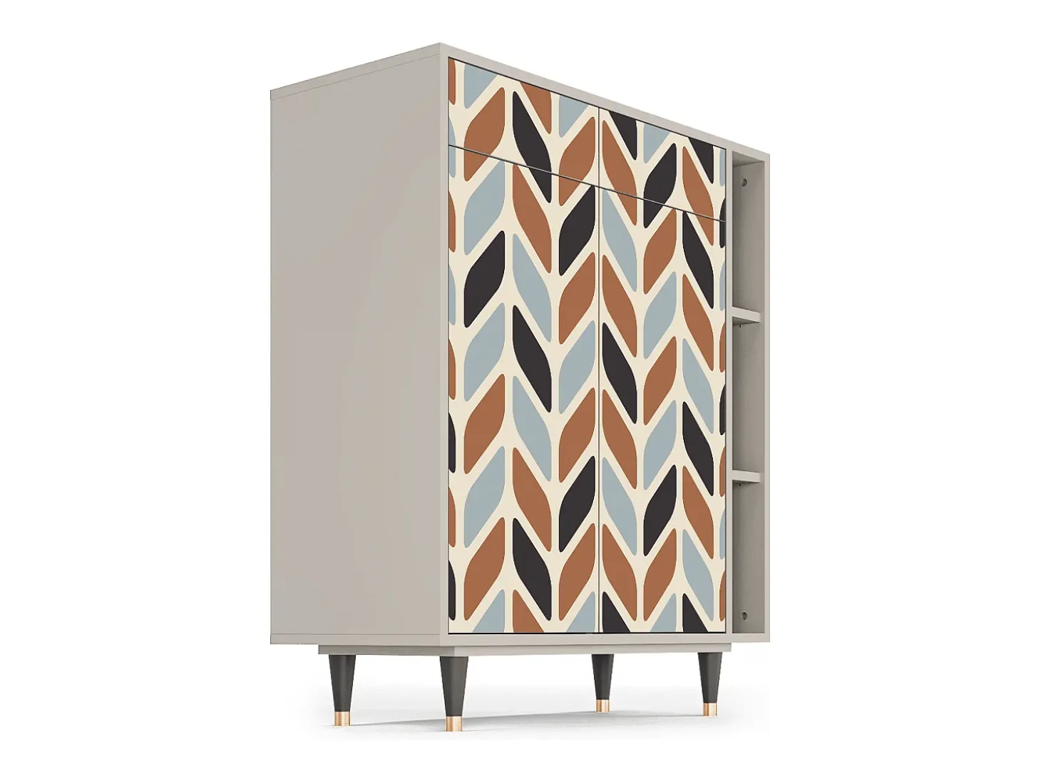 Aparador - 96х110х41 cm - BS6 - Beige Laure, Arena
