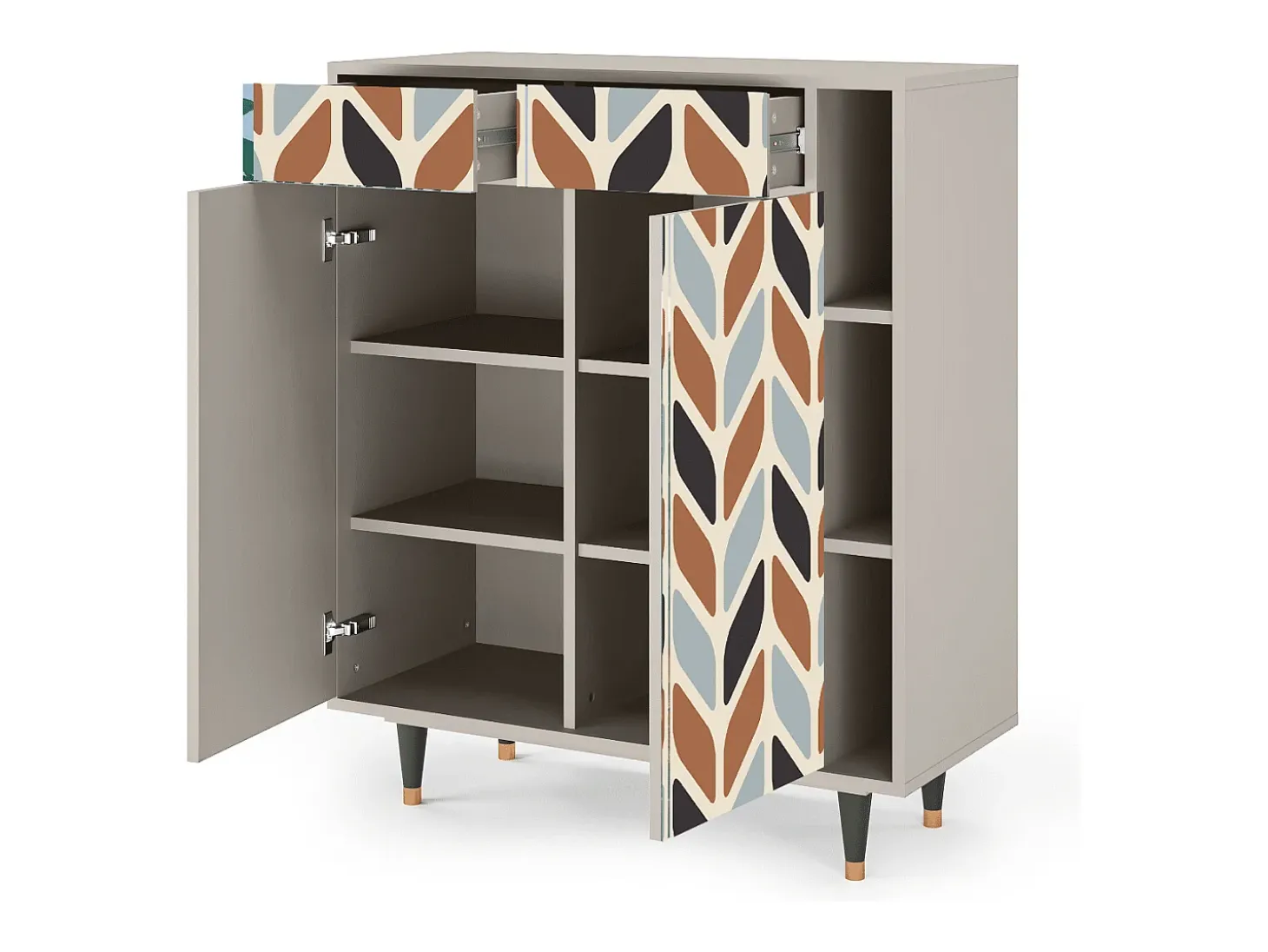 Aparador - 96х110х41 cm - BS6 - Beige Laure, Arena