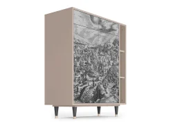 Aparador - 96х110х41 cm - BS6 - Bird Dropping, Latte
