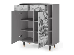 Aparador - 96х110х41 cm - BS6 - Blau Schuyte, Gris