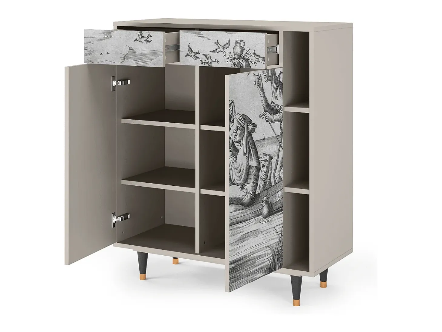 Aparador - 96х110х41 cm - BS6 - Blau Schuyte, Arena