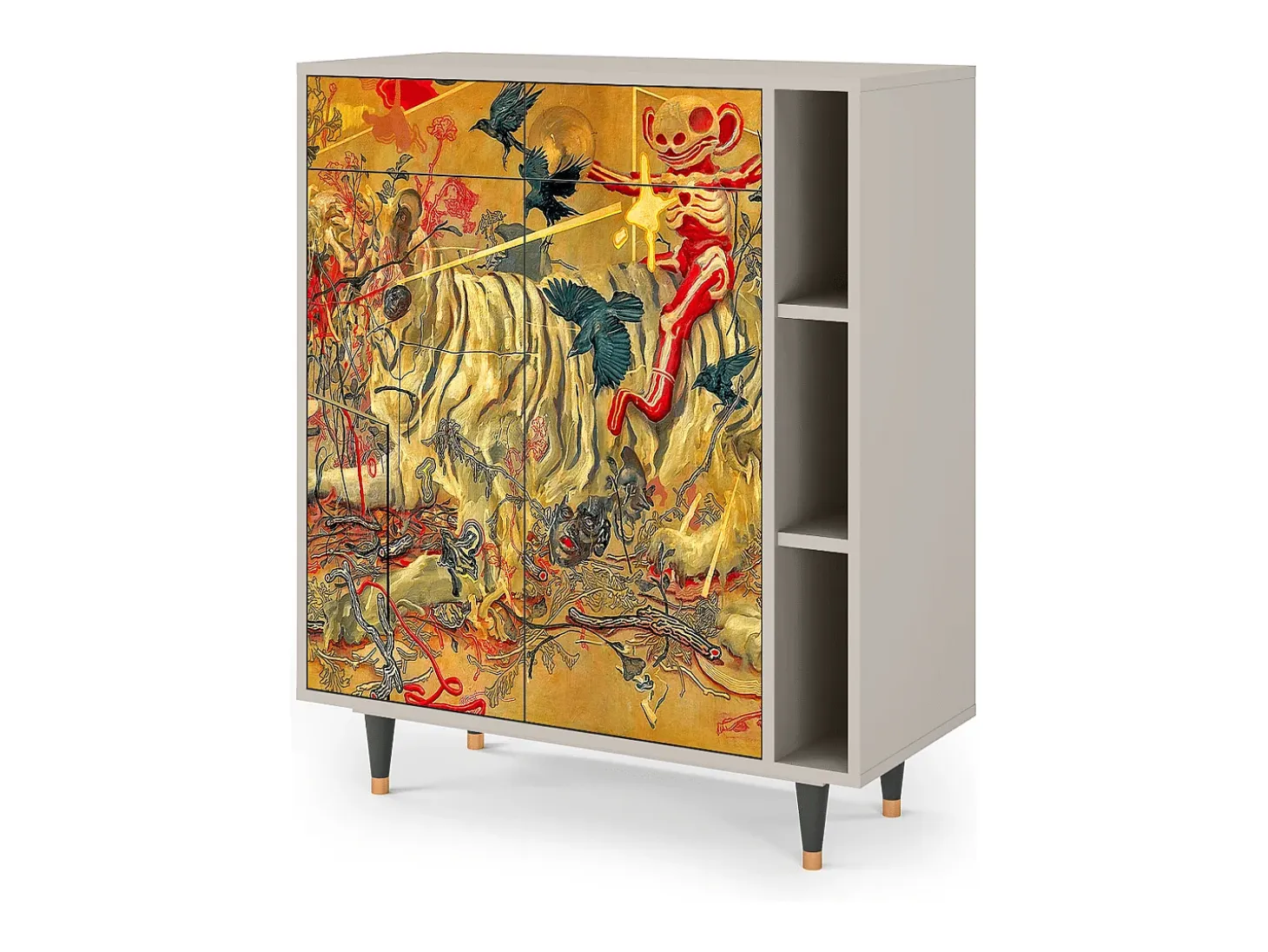 Aparador - 96х110х41 cm - BS6 - Blood by James Jean, Arena