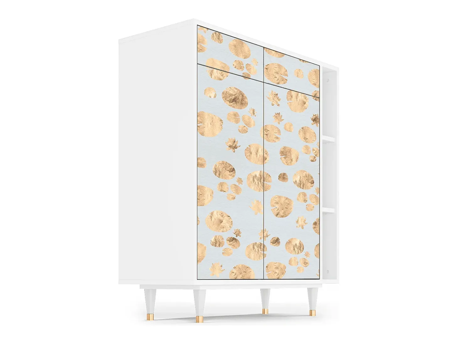 Aparador - 96х110х41 cm - BS6 - Blue Giraffe, Blanco