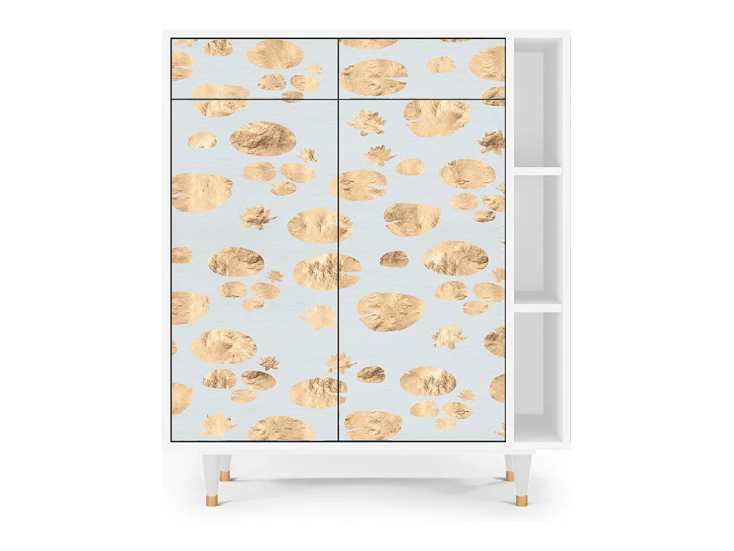 Aparador - 96х110х41 cm - BS6 - Blue Giraffe, Blanco
