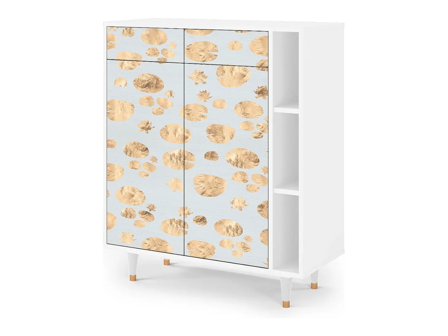 Aparador - 96х110х41 cm - BS6 - Blue Giraffe, Blanco