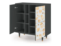 Aparador - 94х96х41 cm - BS5 - Blue Giraffe, Antracita