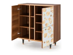 Aparador - 94х96х41 cm - BS5 - Blue Giraffe, Nogal