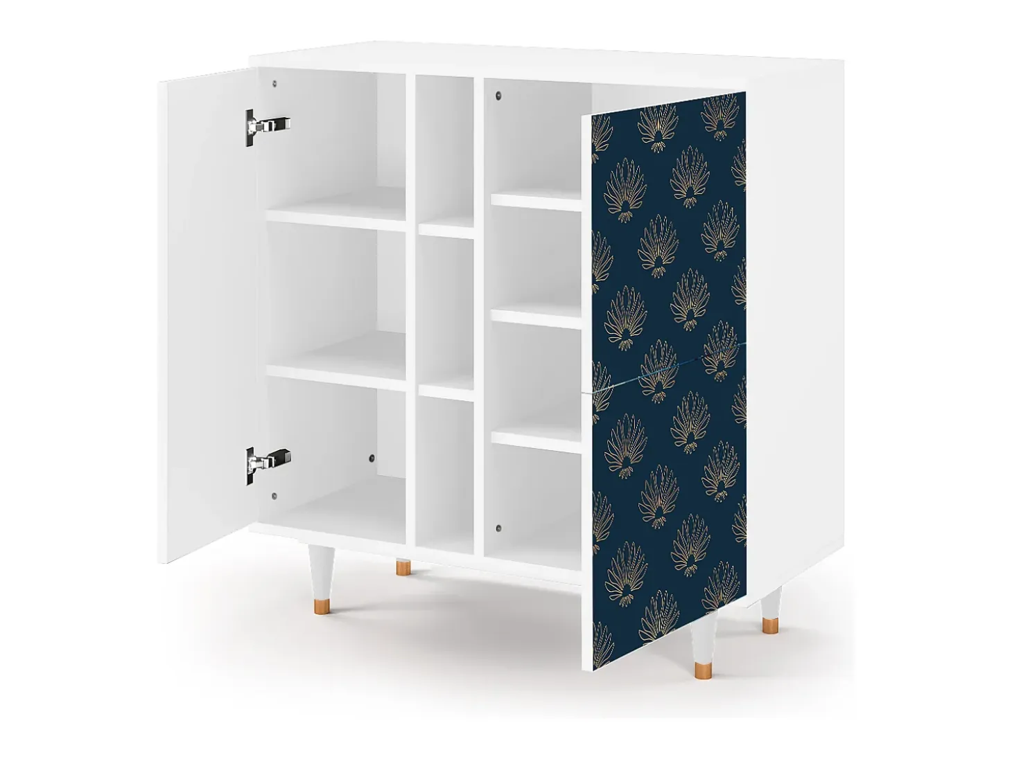 Aparador - 94х96х41 cm - BS5 - Blue Lotus, Blanco