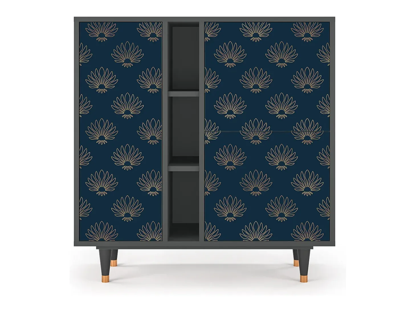 Aparador - 94х96х41 cm - BS5 - Blue Lotus, Antracita