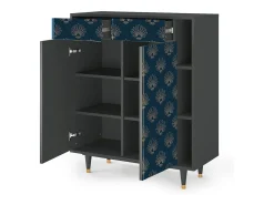 Aparador - 96х110х41 cm - BS6 - Blue Lotus, Antracita