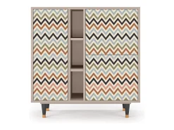 Aparador - 94х96х41 cm - BS5 - Bright Ripple, Latte