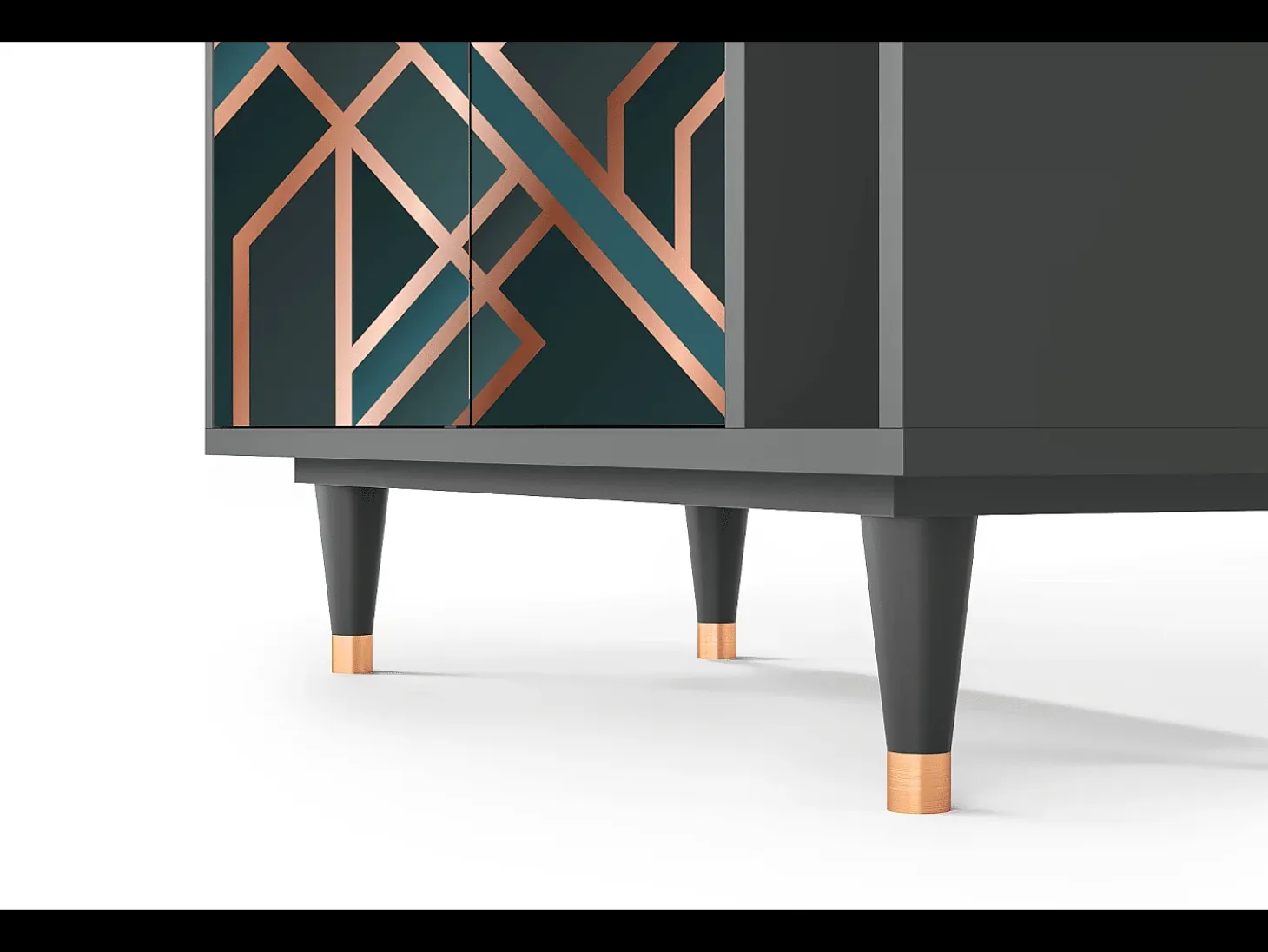 Aparador - 96х110х41 cm - BS6 - Bronze Crossroad, Antracita