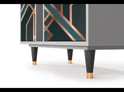 Aparador - 94х96х41 cm - BS5 - Bronze Crossroad, Gris