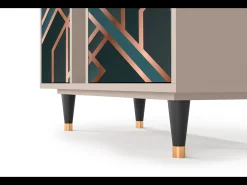 Aparador - 94х96х41 cm - BS5 - Bronze Crossroad, Latte