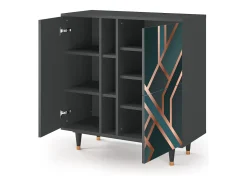 Aparador - 94х96х41 cm - BS5 - Bronze Crossroad, Antracita