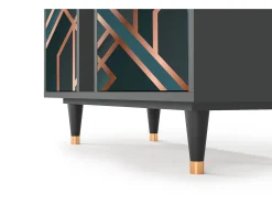 Aparador - 94х96х41 cm - BS5 - Bronze Crossroad, Antracita
