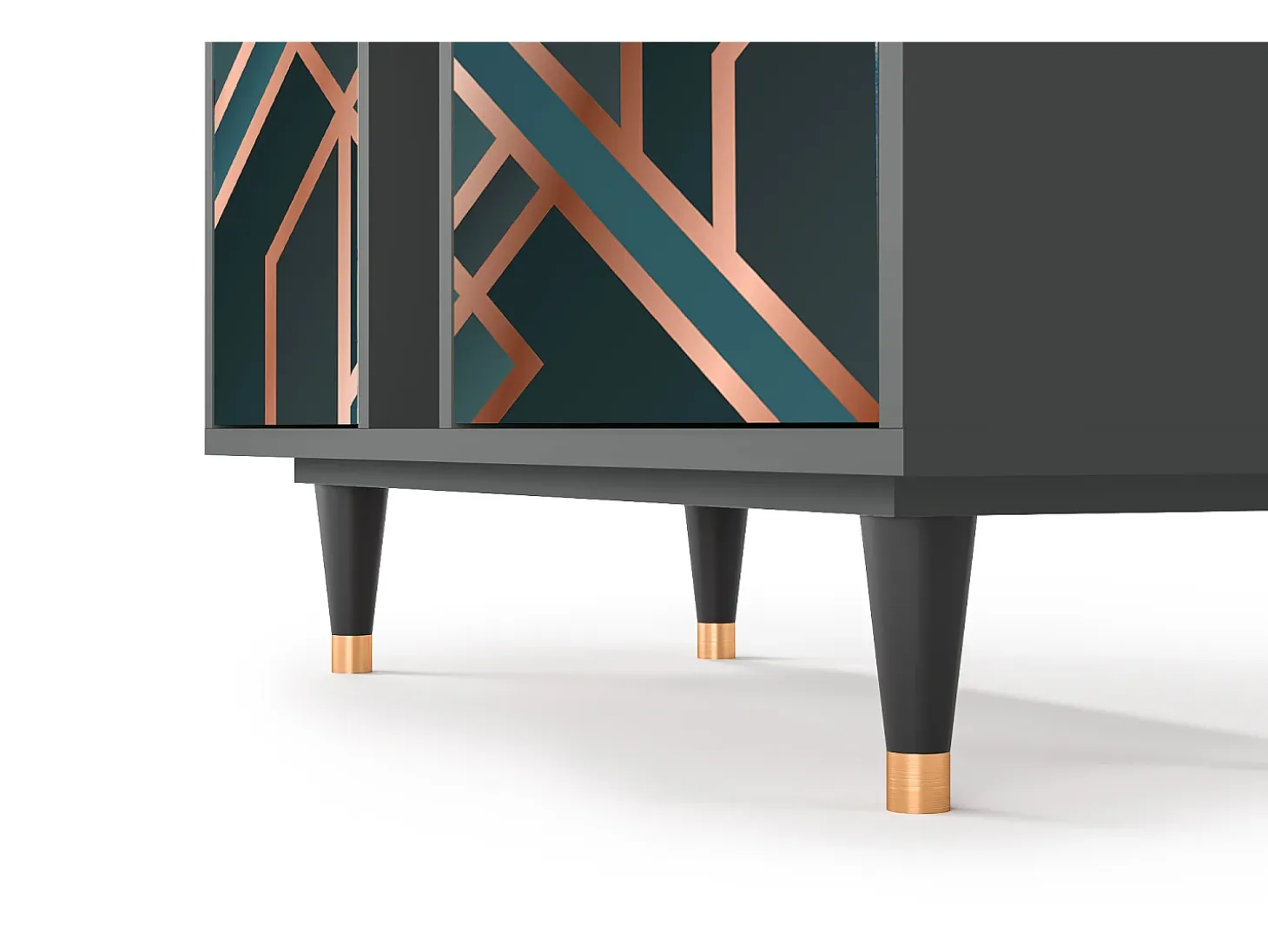 Aparador - 94х96х41 cm - BS5 - Bronze Crossroad, Antracita