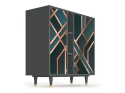 Aparador - 94х96х41 cm - BS5 - Bronze Crossroad, Antracita