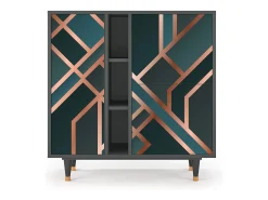 Aparador - 94х96х41 cm - BS5 - Bronze Crossroad, Antracita