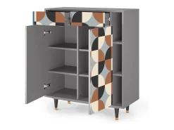 Aparador - 96х110х41 cm - BS6 - Brown Sensation, Gris