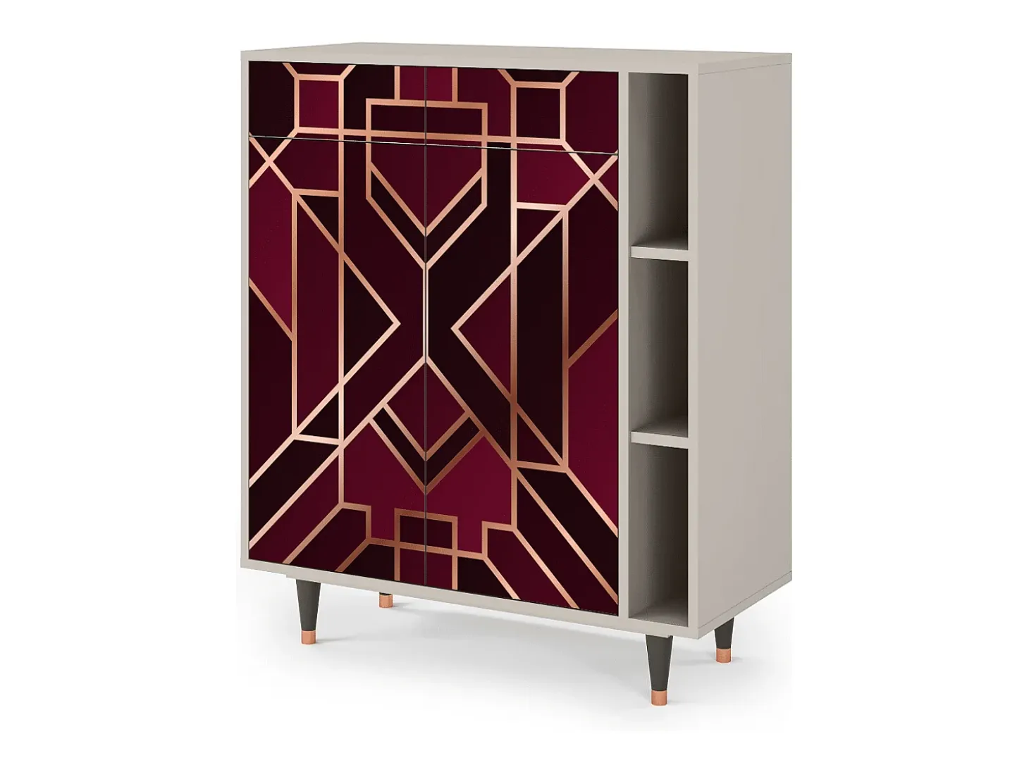 Aparador - 96х110х41 cm - BS6 - Burgundy Jewelery, Arena