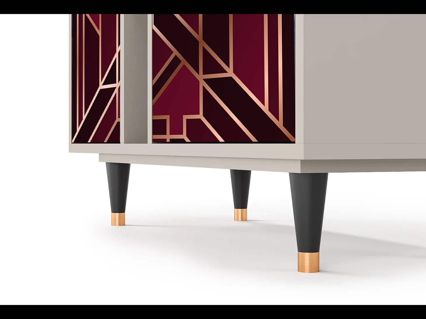 Aparador - 94х96х41 cm - BS5 - Burgundy Jewelery, Arena