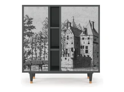 Aparador - 94х96х41 cm - BS5 - Castle by Breugel, Antracita