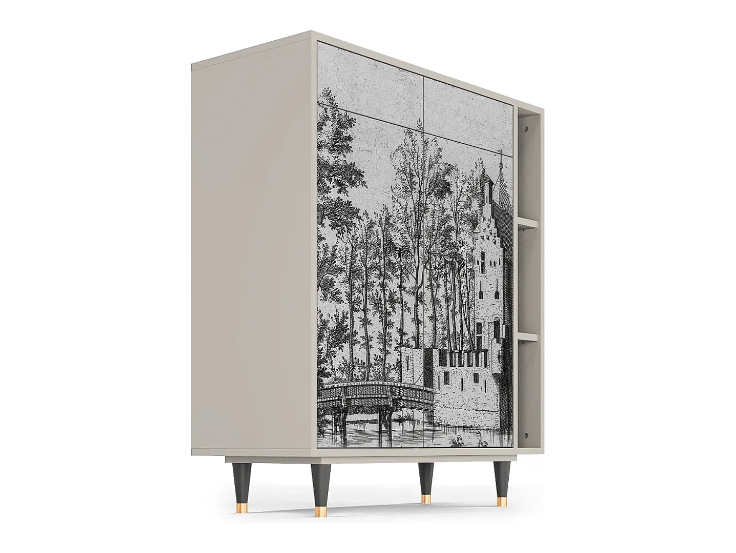 Aparador - 96х110х41 cm - BS6 - Castle by Breugel, Arena