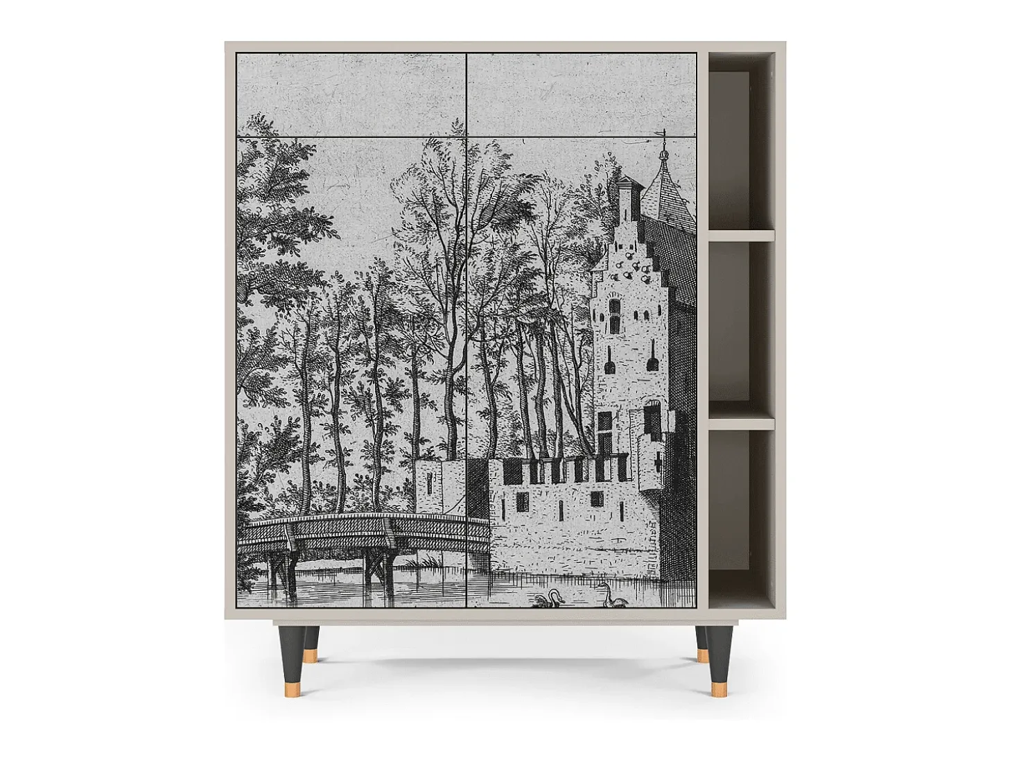 Aparador - 96х110х41 cm - BS6 - Castle by Breugel, Arena
