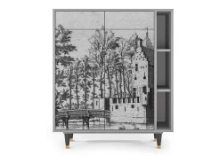 Aparador - 96х110х41 cm - BS6 - Castle by Breugel, Gris