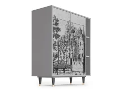 Aparador - 96х110х41 cm - BS6 - Castle by Breugel, Gris