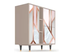 Aparador - 94х96х41 cm - BS5 - Champagne Story, Latte
