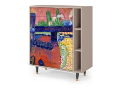 Aparador - 96х110х41 cm - BS6 - Charing Cross Bridge, Latte
