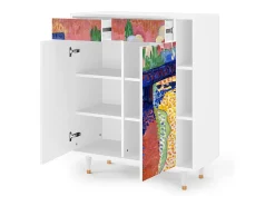 Aparador - 96х110х41 cm - BS6 - Charing Cross Bridge, Blanco