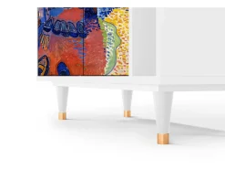 Aparador - 96х110х41 cm - BS6 - Charing Cross Bridge, Blanco