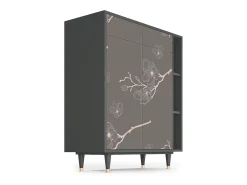 Aparador - 96х110х41 cm - BS6 - Cherry Blossom, Antracita