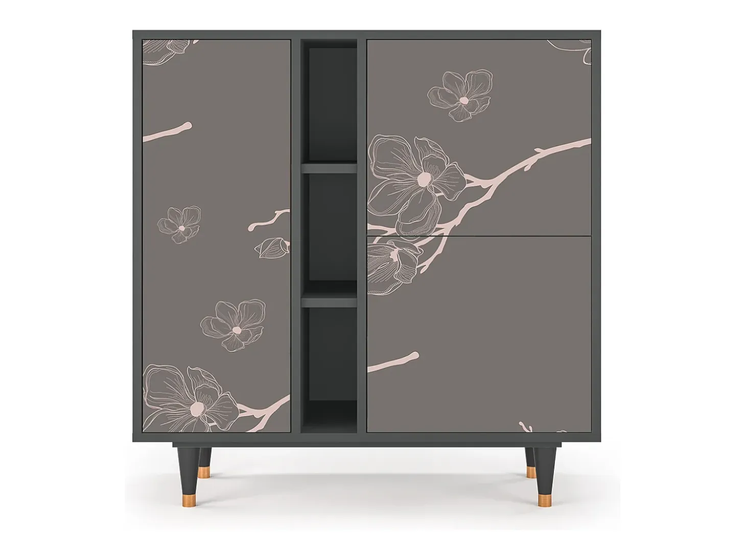 Aparador - 94х96х41 cm - BS5 - Cherry Blossom, Antracita