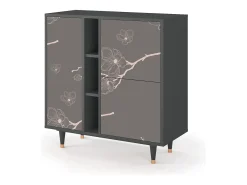 Aparador - 94х96х41 cm - BS5 - Cherry Blossom, Antracita