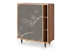 Aparador - 96х110х41 cm - BS6 - Cherry Blossom, Nogal