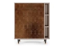 Aparador - 96х110х41 cm - BS6 - Chocolate Bar, Latte