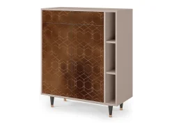 Aparador - 96х110х41 cm - BS6 - Chocolate Bar, Latte