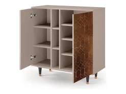Aparador - 94х96х41 cm - BS5 - Chocolate Bar, Latte