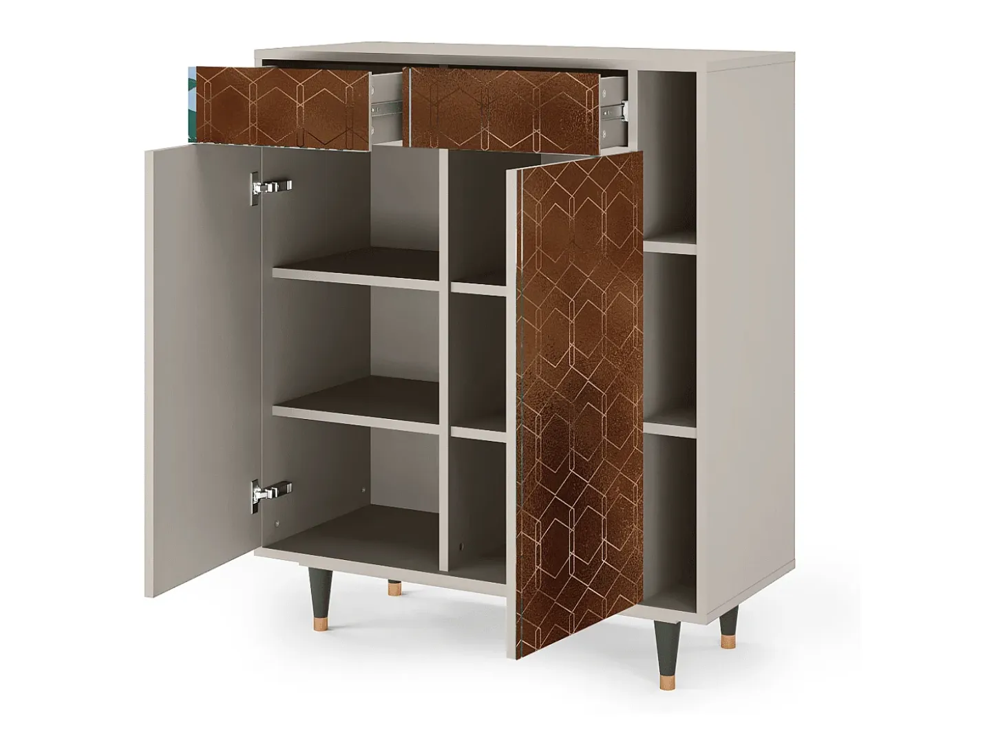 Aparador - 96х110х41 cm - BS6 - Chocolate Bar, Arena