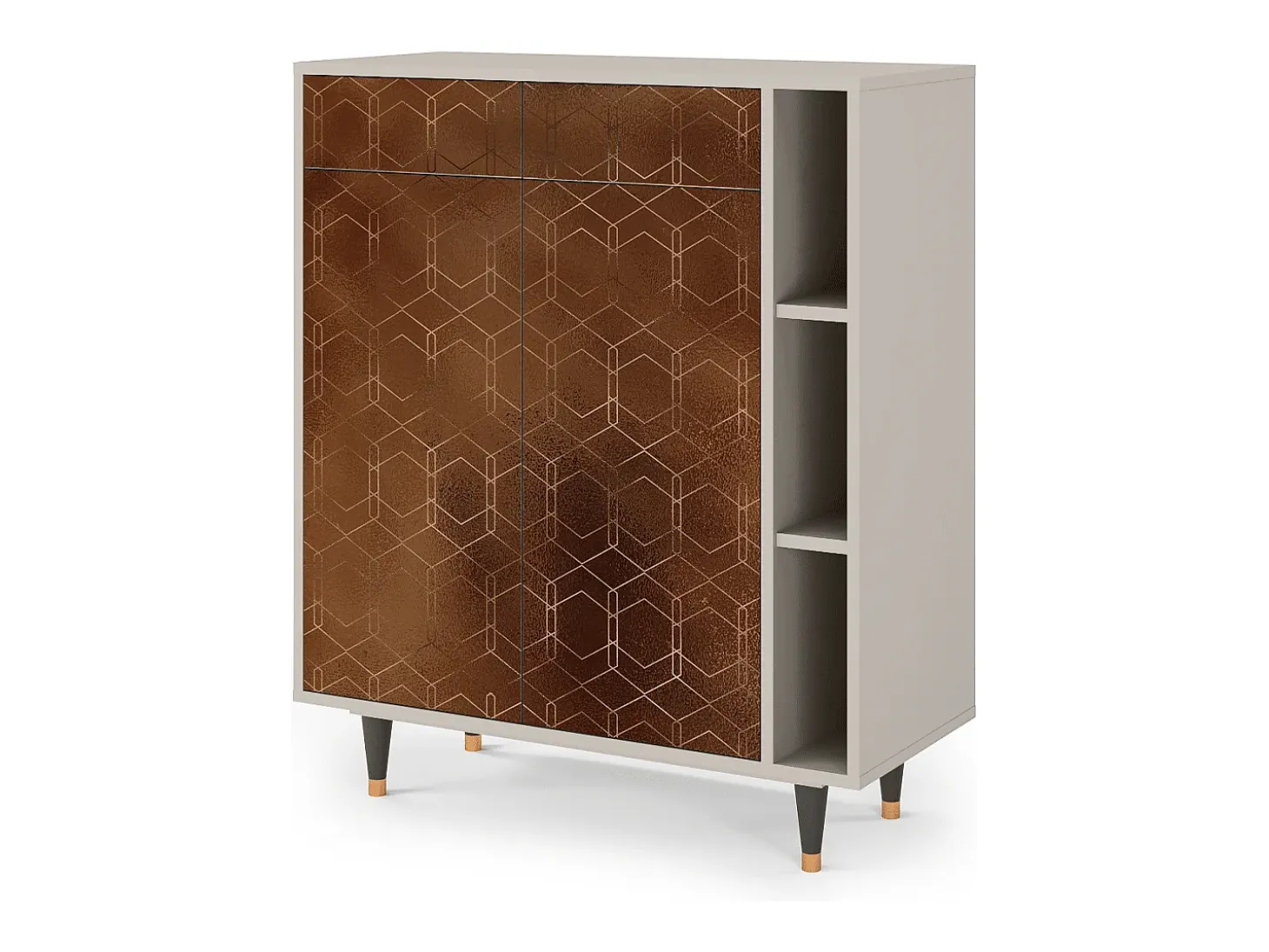 Aparador - 96х110х41 cm - BS6 - Chocolate Bar, Arena