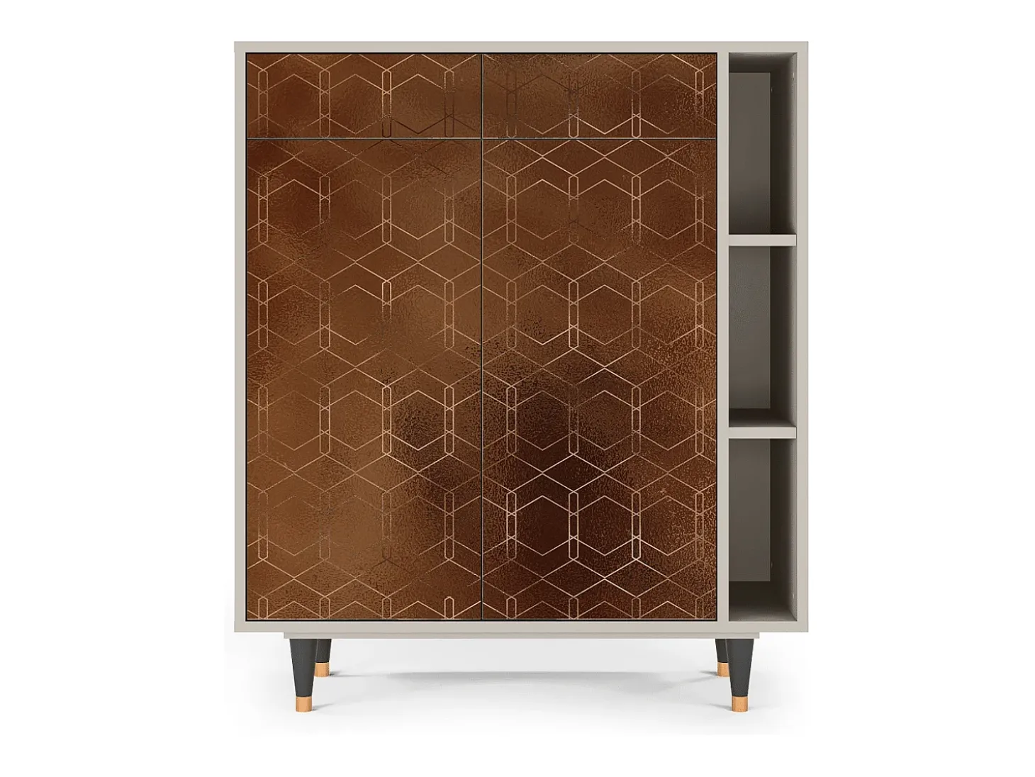 Aparador - 96х110х41 cm - BS6 - Chocolate Bar, Arena