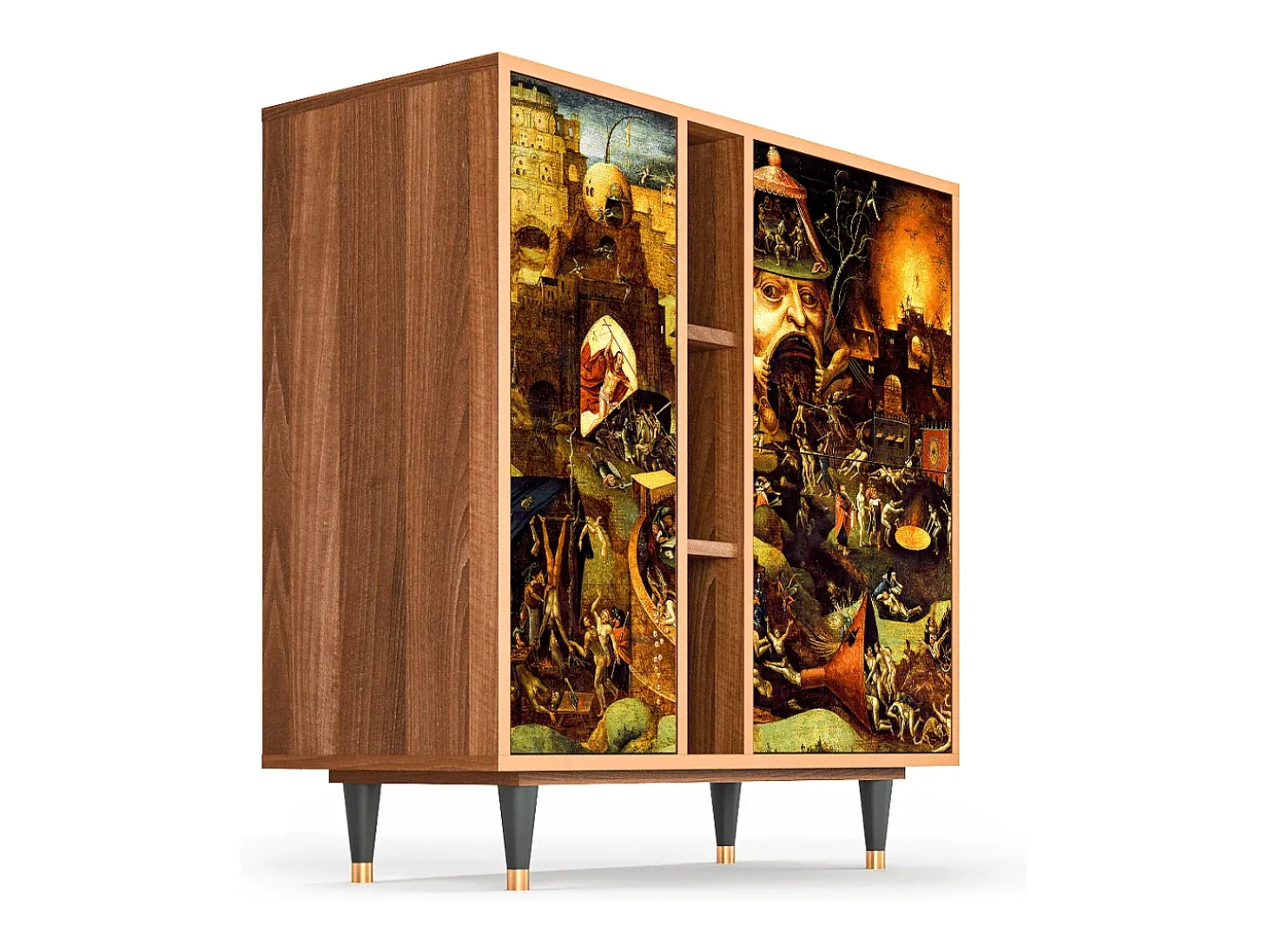Aparador - 94х96х41 cm - BS5 - Christ in Limbo, Nogal