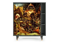Aparador - 96х110х41 cm - BS6 - Christ in Limbo, Antracita