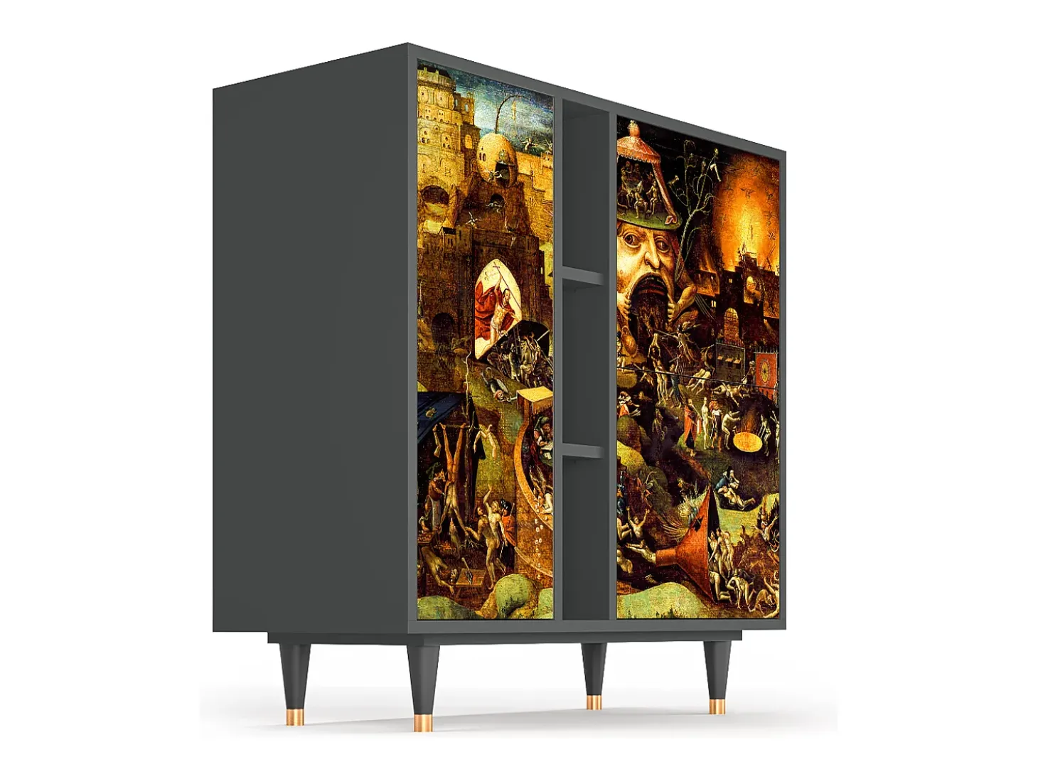 Aparador - 94х96х41 cm - BS5 - Christ in Limbo, Antracita